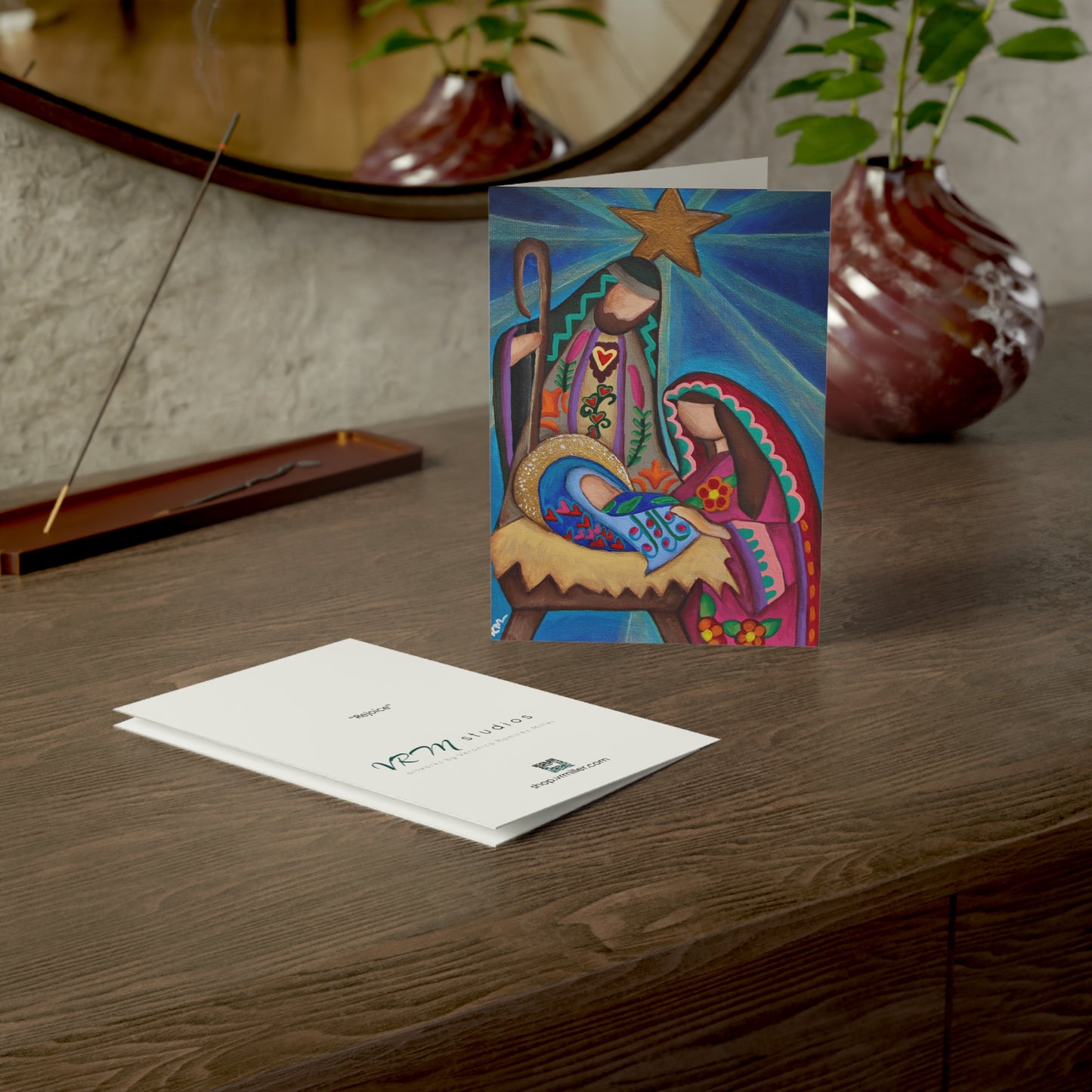 Nativity Christmas Card | Religious Christmas Card | Christian Holiday Greeting Card | Birth of Jesus |Faith Christmas Card| Personalization