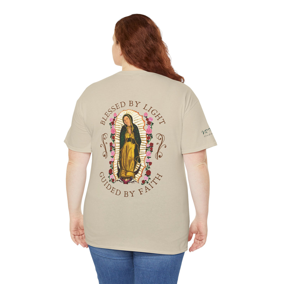 Our Lady of Guadalupe T-ShirtV | Virgin Mary Catholic Tee | Marian Devotional Shirt | Religious Gift | Mexican Faith Art