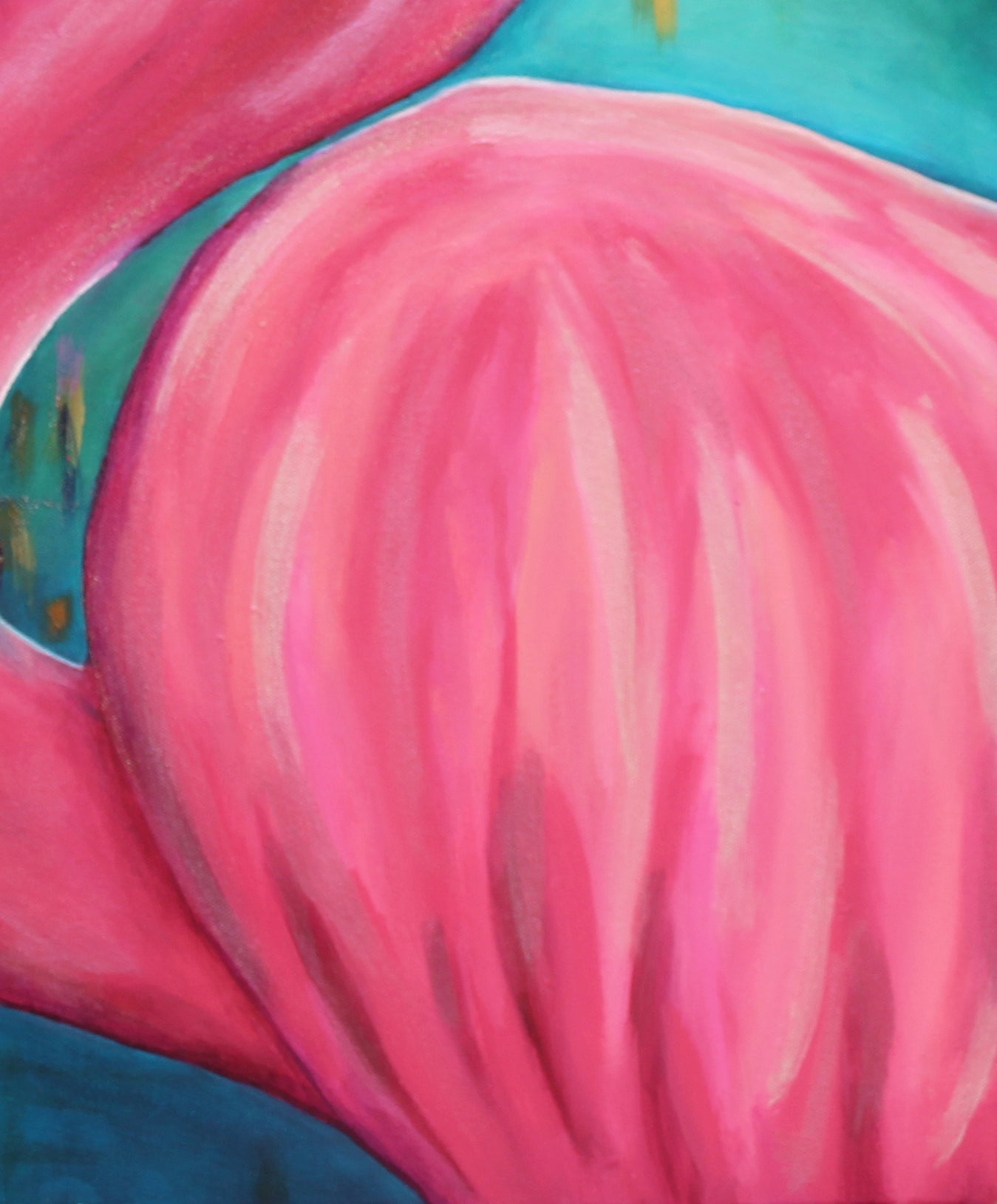 You Were Born to Stand Out, Dah'ling, 24x24 inches