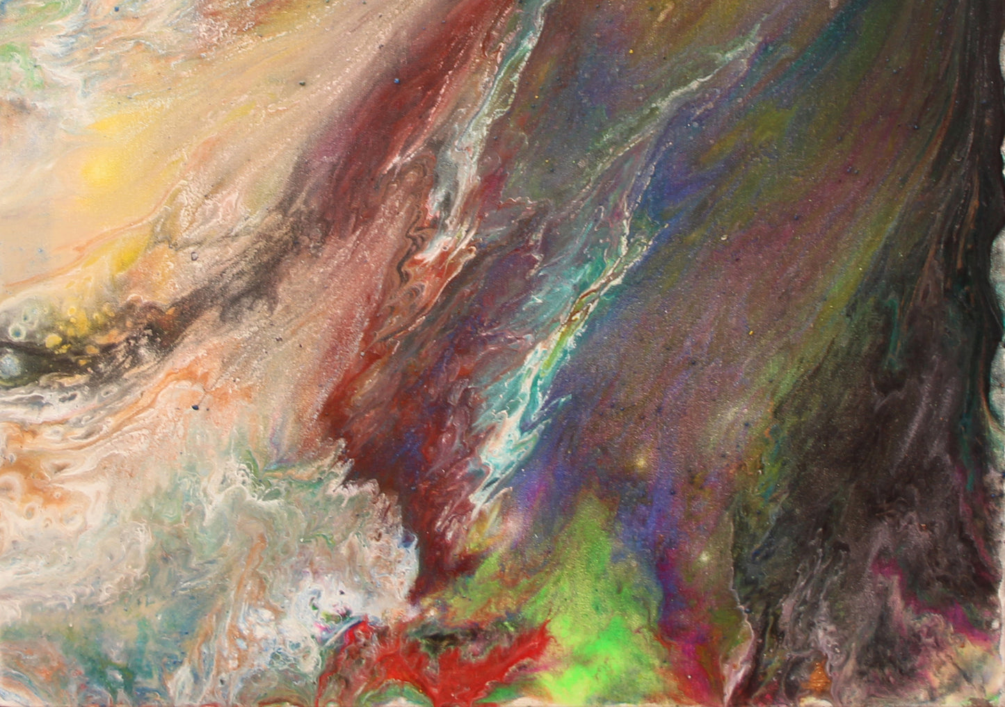 Drawing The Veil, 20x24 inches