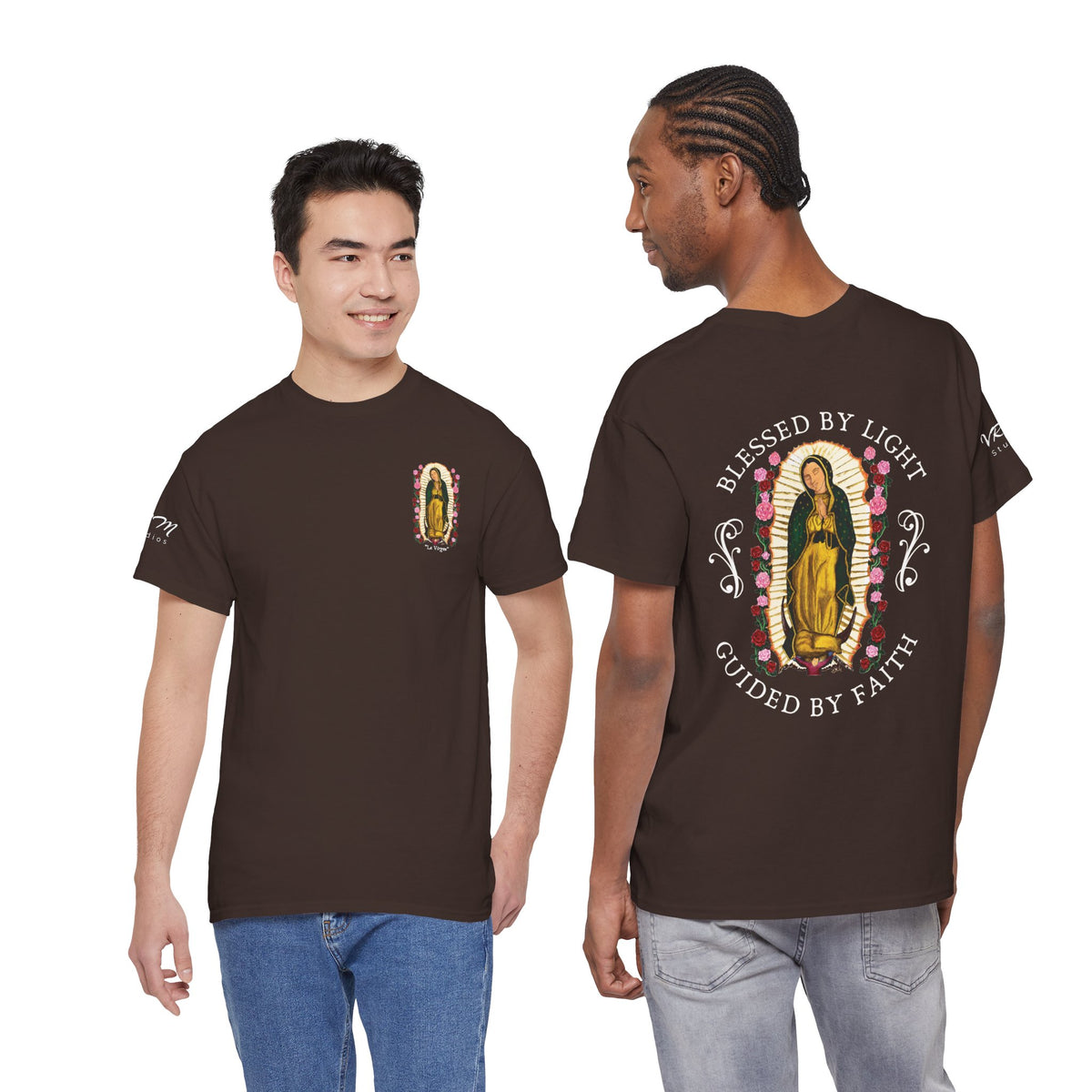 Our Lady of Guadalupe T-ShirtV | Virgin Mary Catholic Tee | Marian Devotional Shirt | Religious Gift | Mexican Faith Art