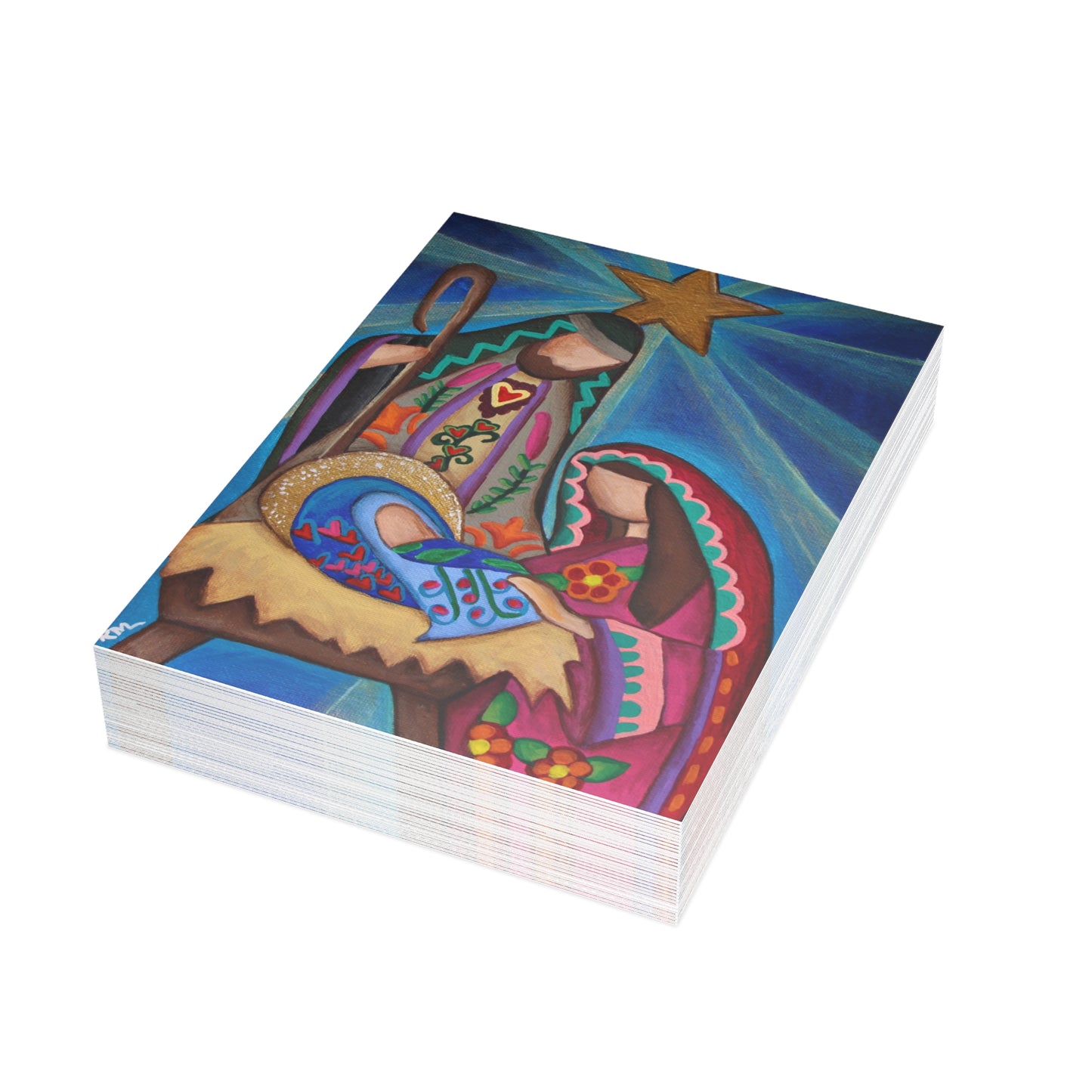 Nativity Scene Greeting Cards