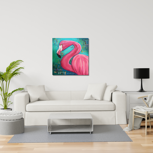 You Were Born to Stand Out, Dah'ling, 24x24 inches