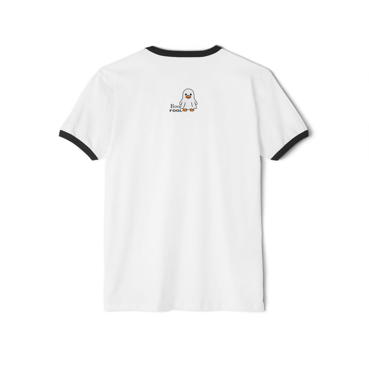 Boo Fool Ghost T-Shirt — Cute Halloween Ringer Tee
