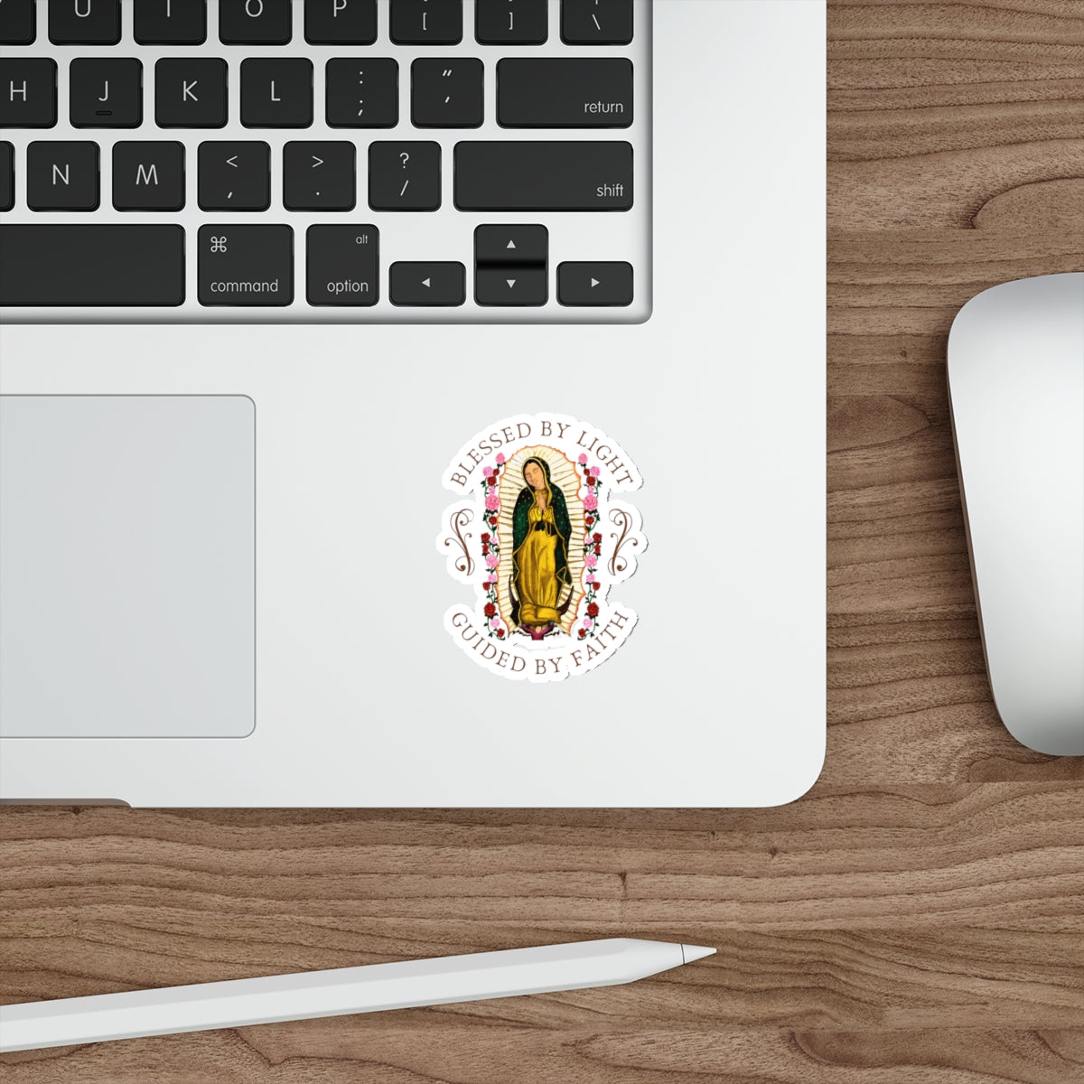 Our Lady of Guadalupe Sticker | Virgen de Guadalupe Vinyl Sticker | Catholic Gift | Virgin Mary Religious Decal | VRM Studios
