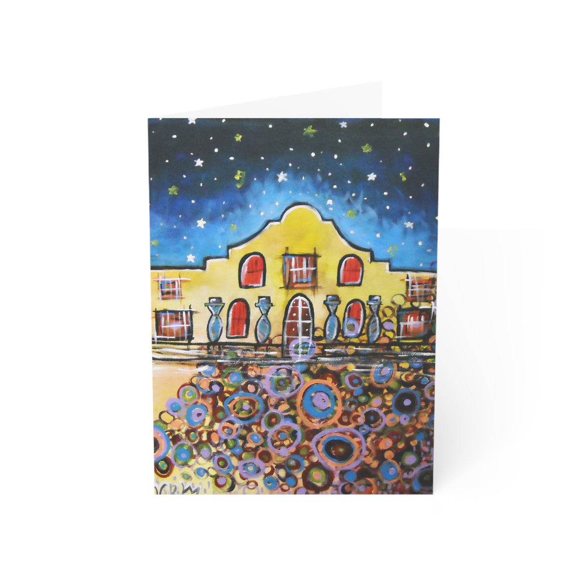 Alamo Greeting Card | San Antonio Texas Art Card | Texas Landmark Greeting Card | Historic Alamo Gift | Original Artwork by VRM Studios
