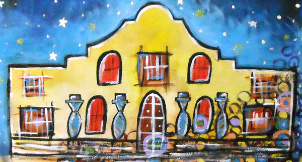 Remember It, folk art print on lustre photo paper, unmatted or matted