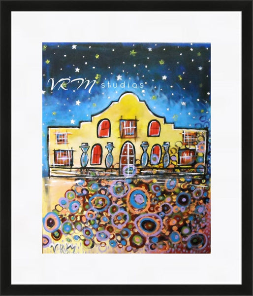 Remember It, folk art print on lustre photo paper, unmatted or matted
