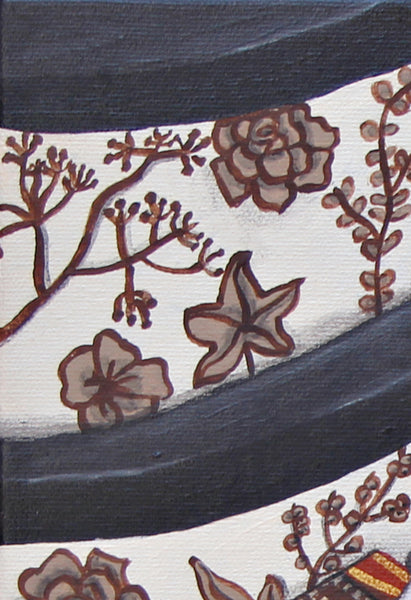 Rose Baby, folk art print on quality acid free photo paper, unmatted or matted