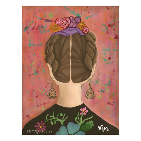 The Perennial, mexican folk art print on lustre photo paper, unmatted or matted