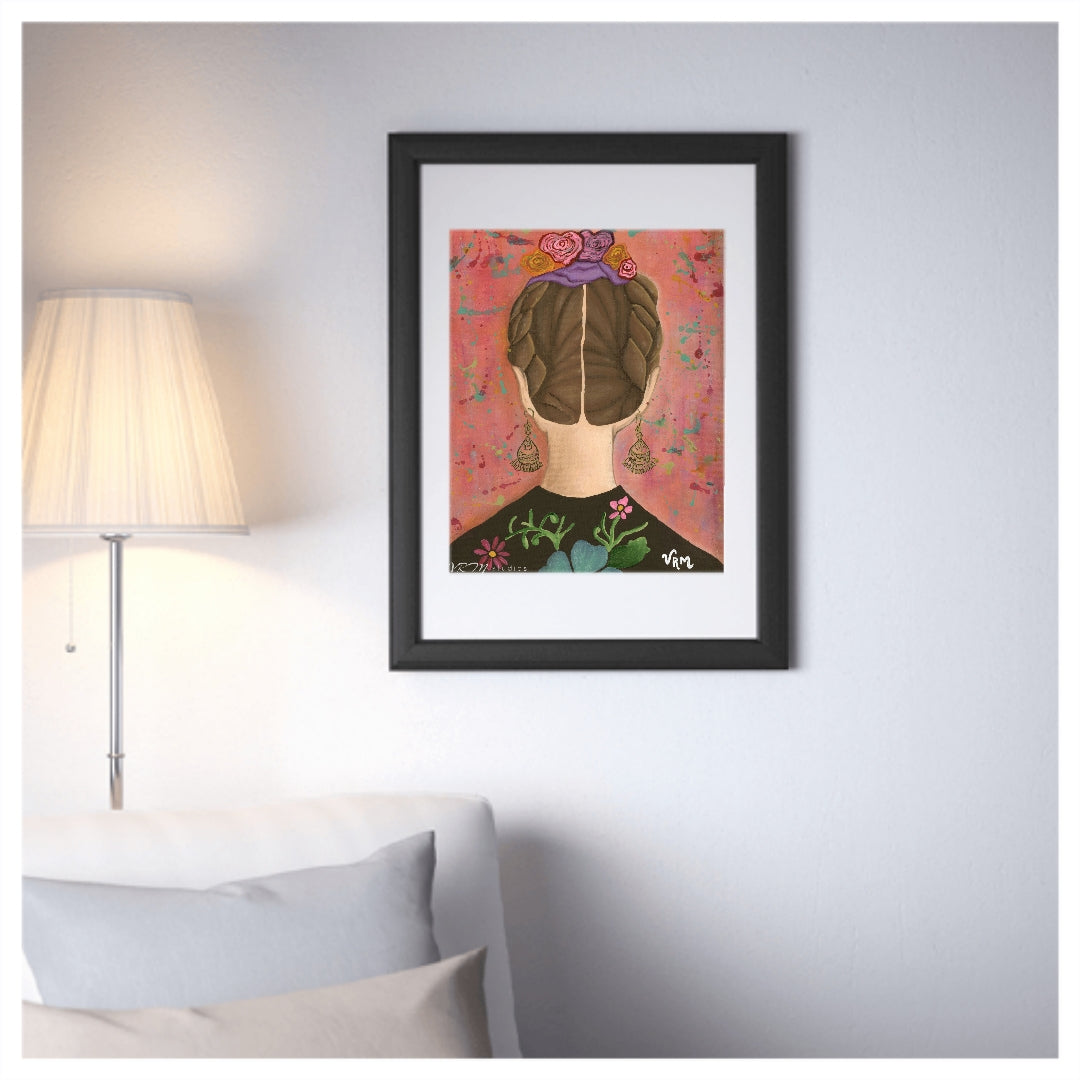 The Perennial, mexican folk art print on lustre photo paper, unmatted or matted